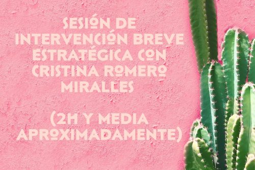 Sesión de Intervención Breve Estratégica